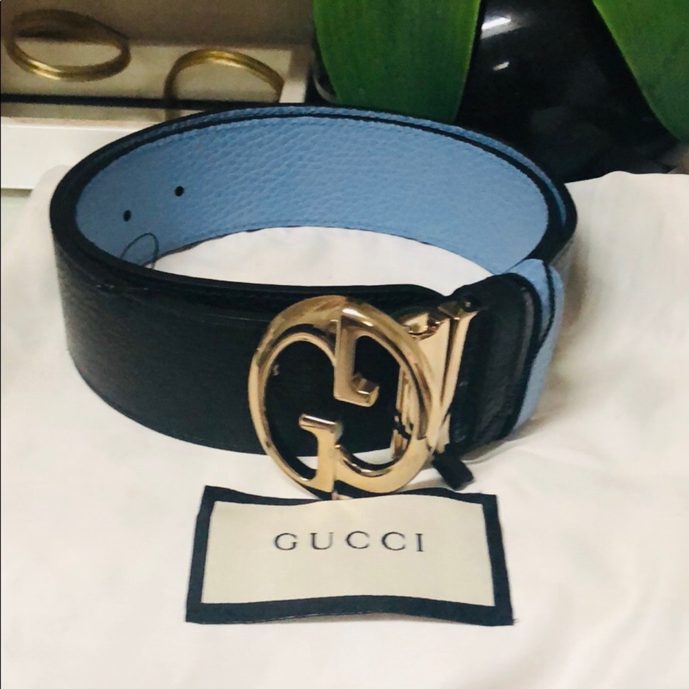 G U C C I NWOT Reversible Belt Sz80/32